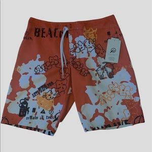 Girls Surf girl Wear size 13 Beach Rays Shorts